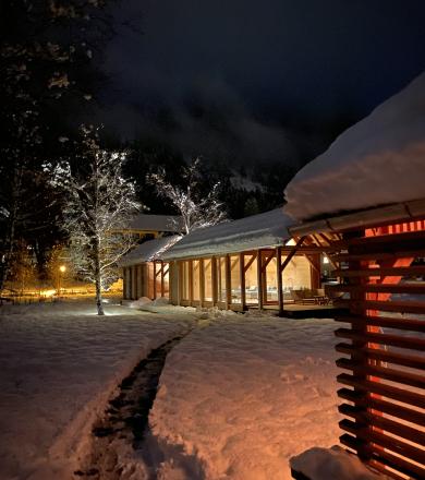 Strandhaus winter