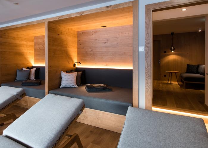 Ruheraum mit Ausgang Ruheraum mit Ausgang