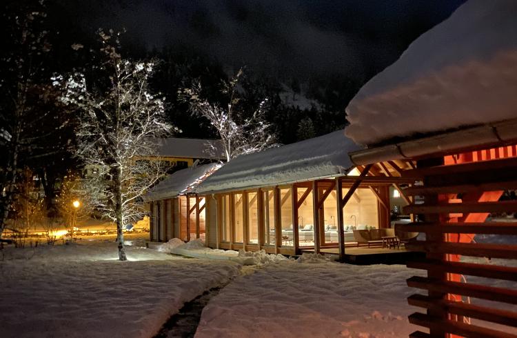 Strandhaus winter